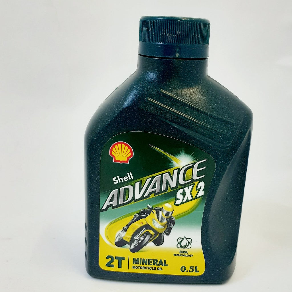 Shell Advance 2-Stroke Motorcycle Oil 500ml -