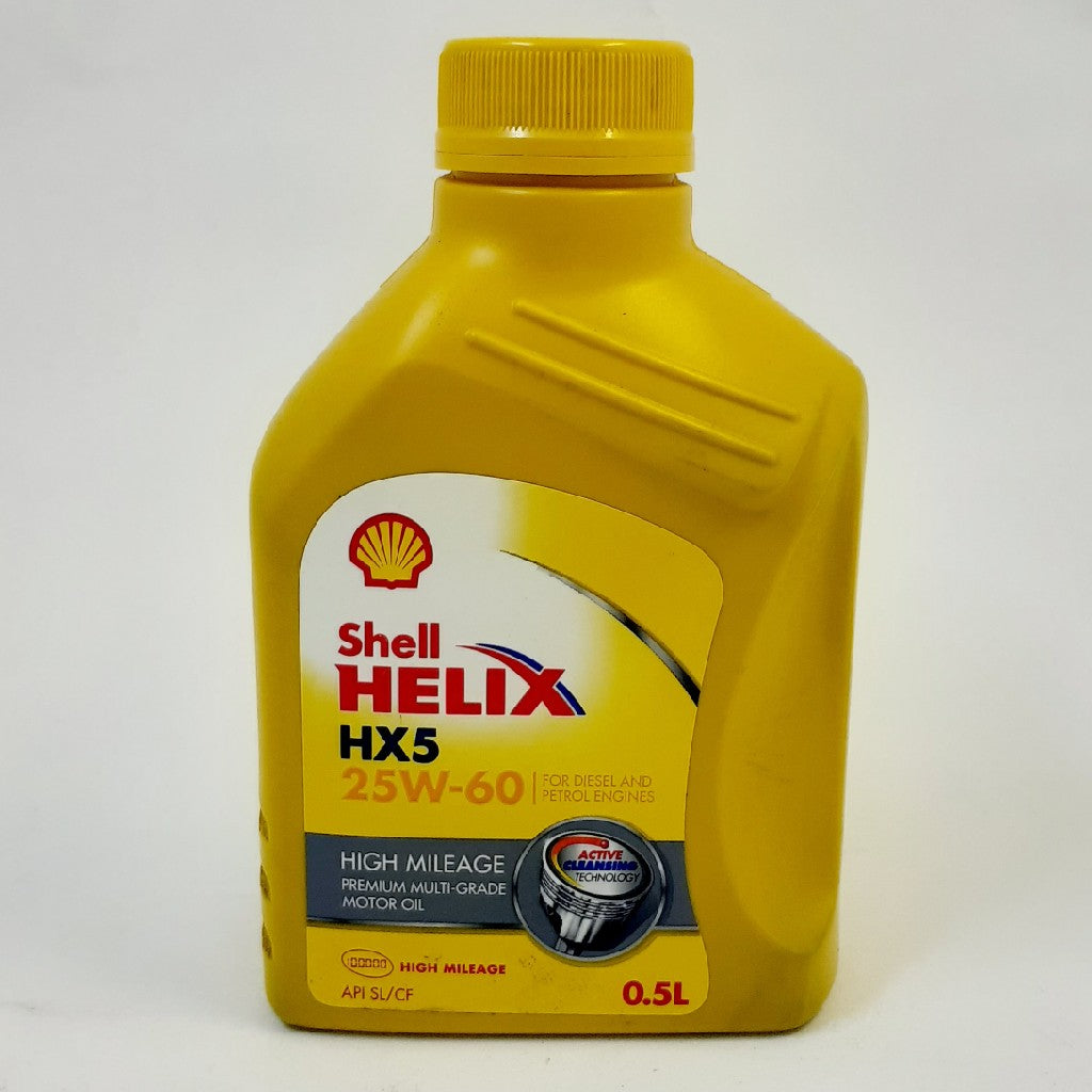 Helix HX5K High Mileage 25W60 500ml