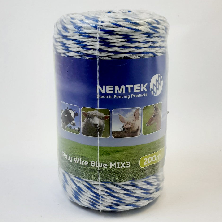 Nemtek Poly Wire Blue Mix 3 400m