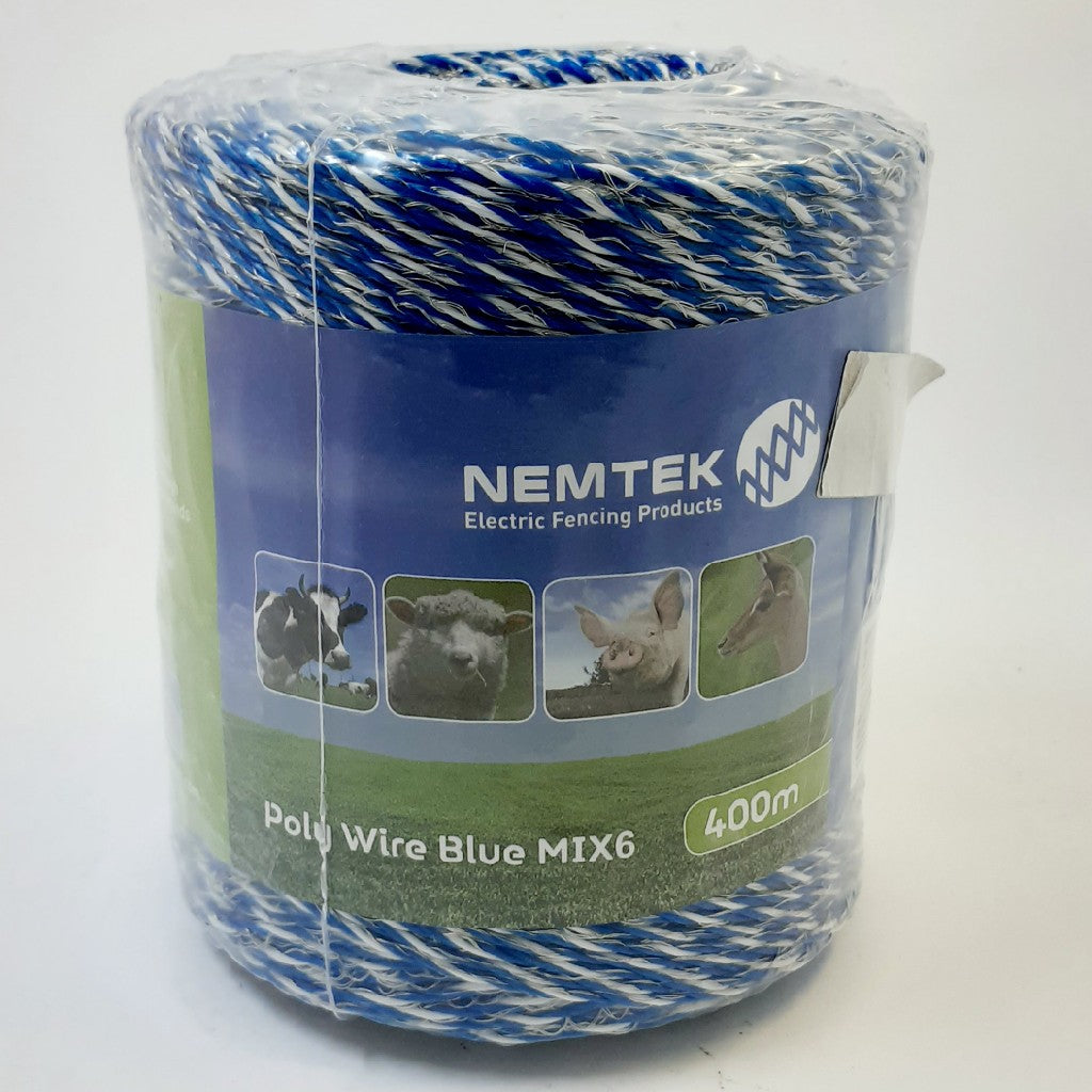 Nemtek Poly Wire Blue Mix 6 400m