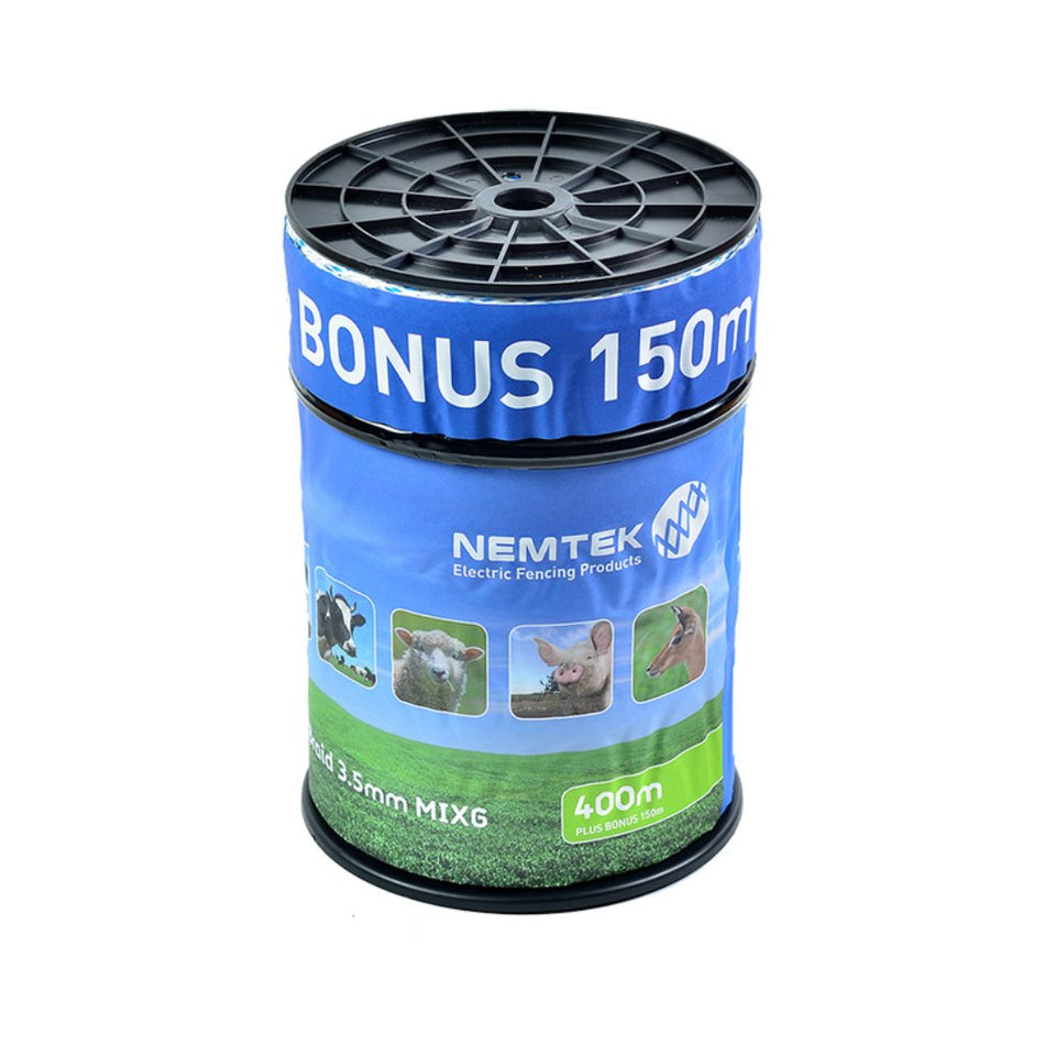 Nemtek Poly Braid Mix White/Blue 6.0mmx200m
