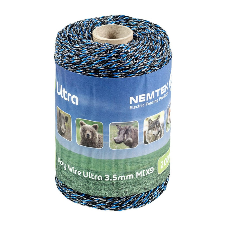 Nemtek Poly Wire Ultra Mix9 200m