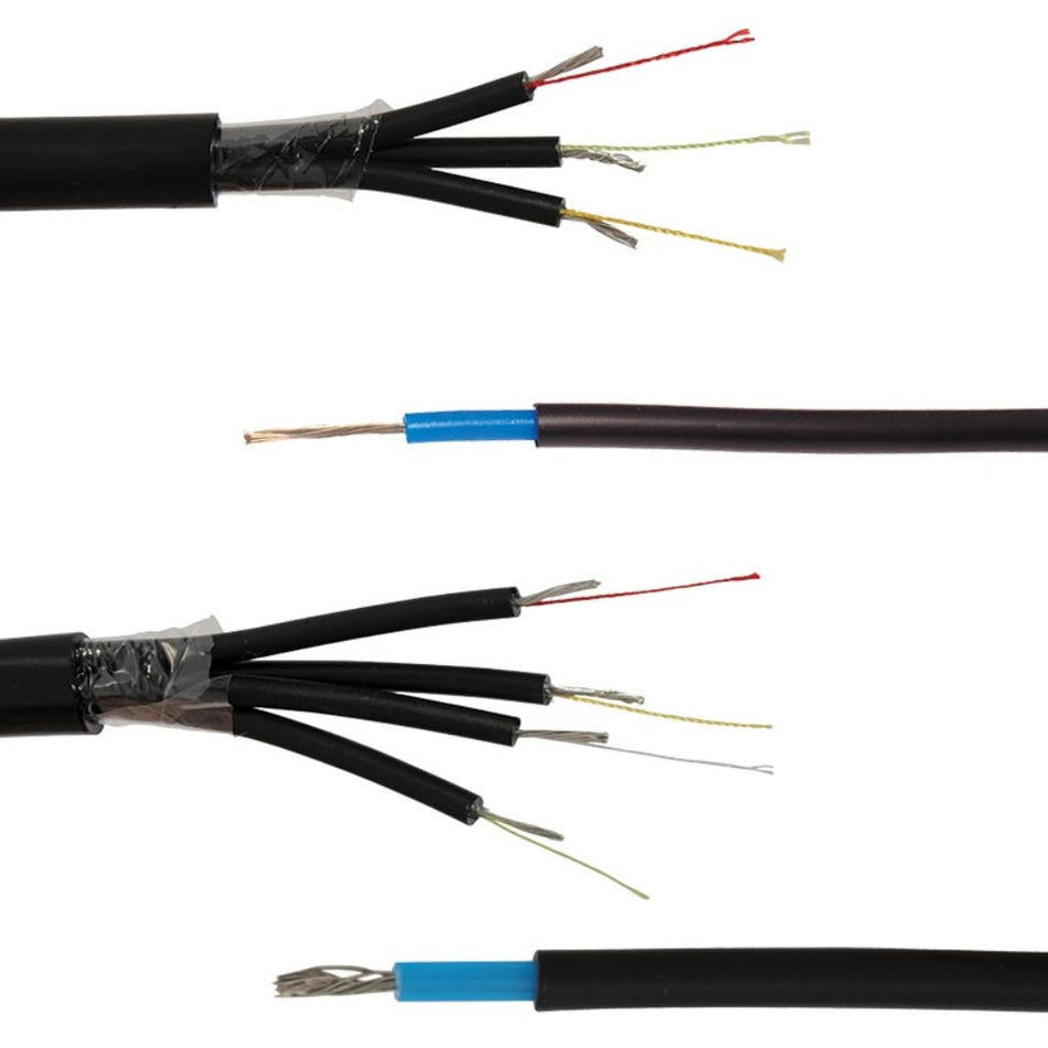 Nemtek HT Cable 3 Core Black (Slimline) 30m