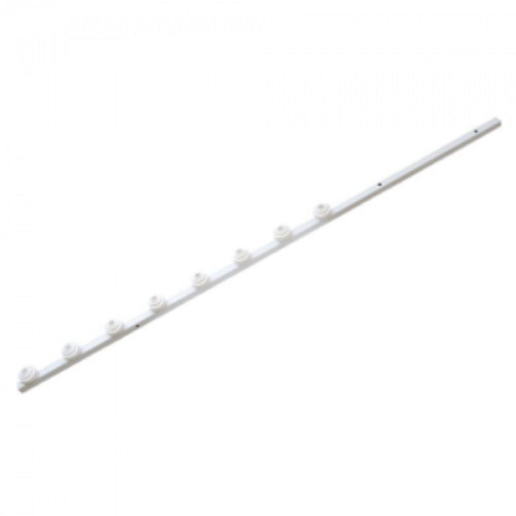 Nemtek Square Tube Bracket Straight White 8