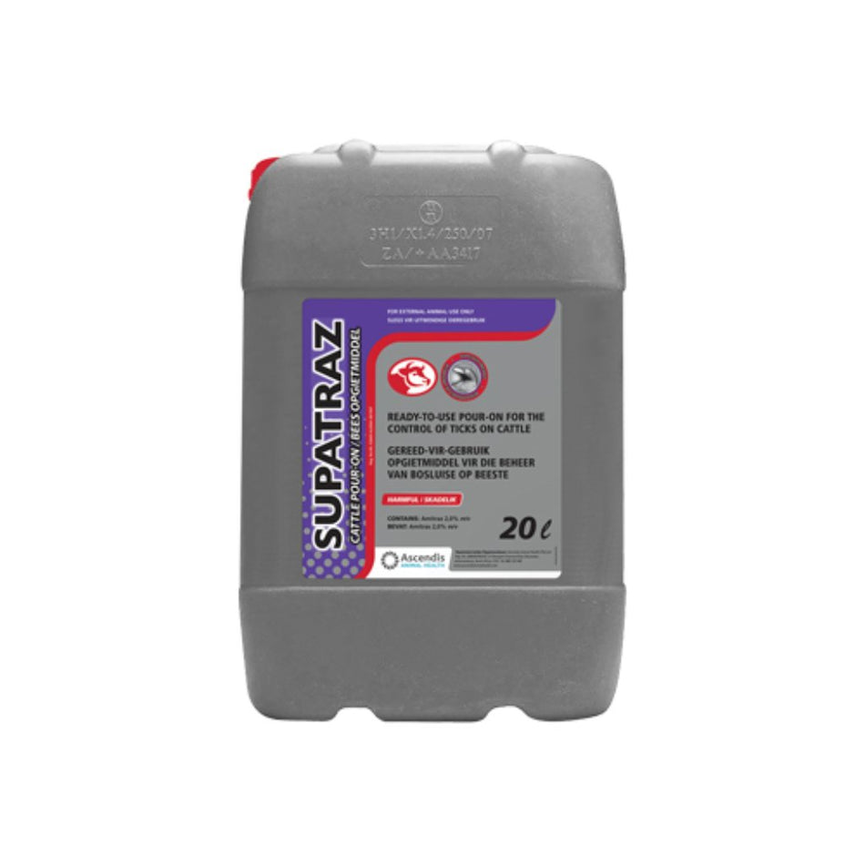 Supatraz Cattle Pour-On 20L