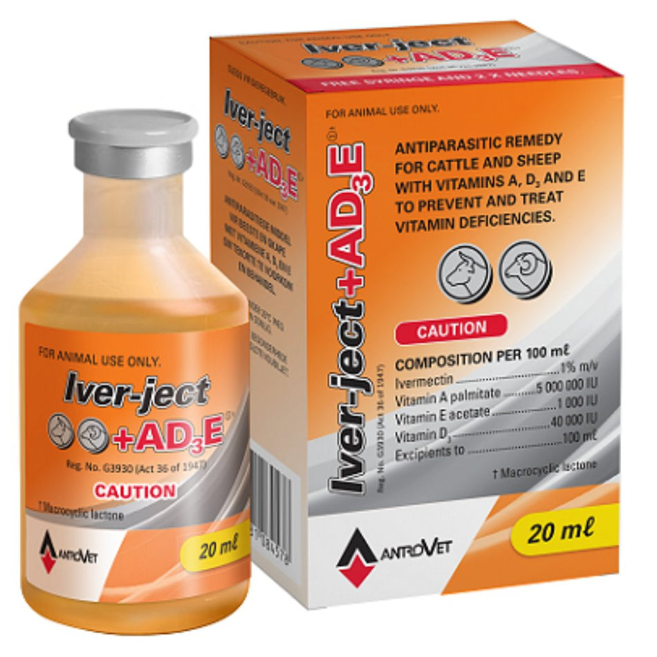 Antrovet Iver-Ject Plus AD3E 500ML