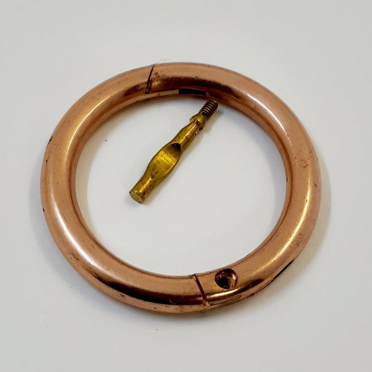 Bull nose ring Copper 65MM