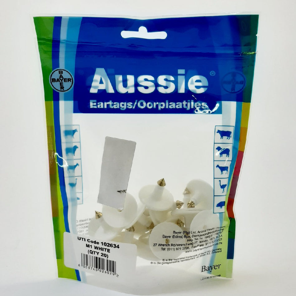 Aussie Ear Tags-M1 (20 Pack)