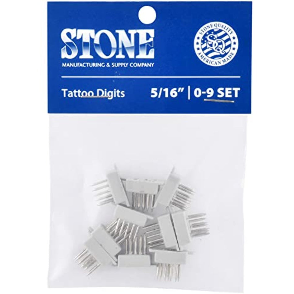 Antrovet Tattoo Number Set 0-10