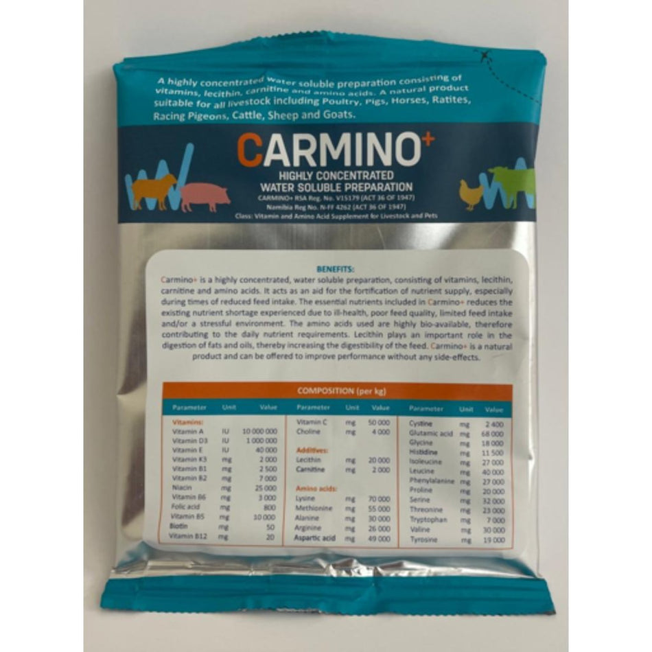 Carmino Plus Vitamin/Mineral Suplement  100G