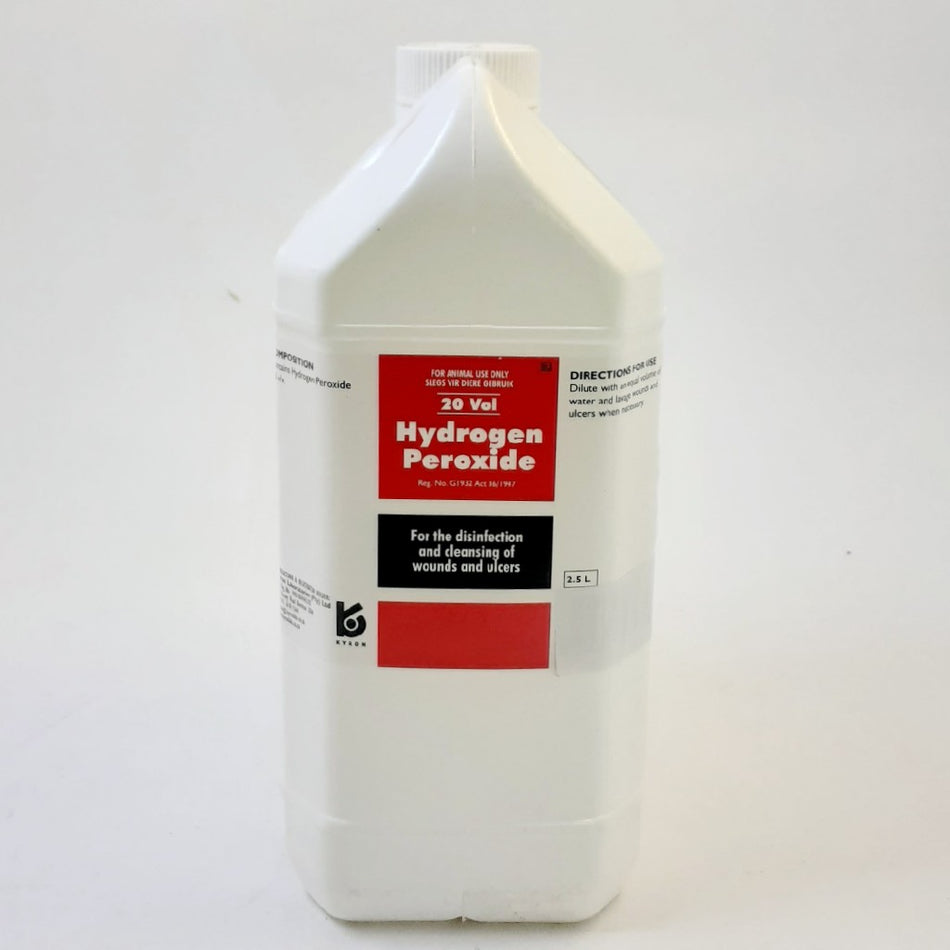 Hydrogen Peroxide 20 Vol 2.5L
