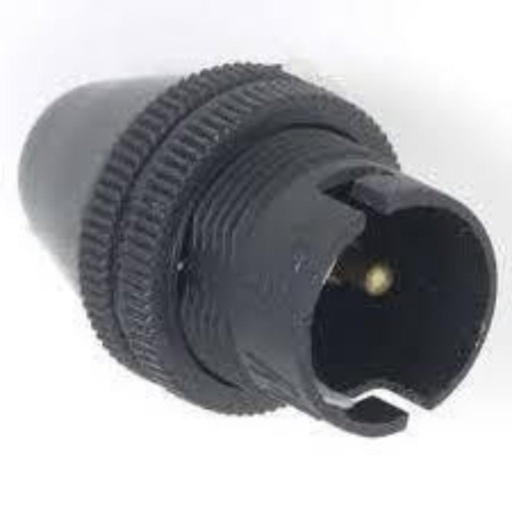 Batten Holder Nylon Cord Grip B22 Black