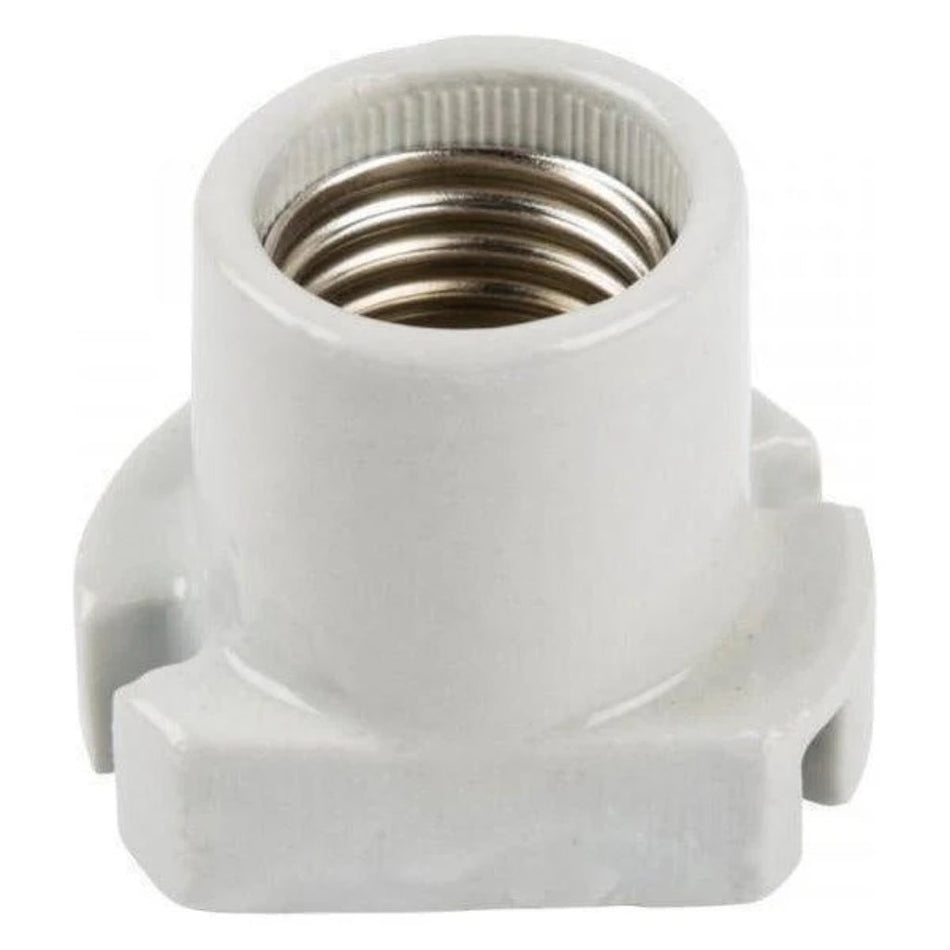 Lamp Holder Porcelain E27 Skirted