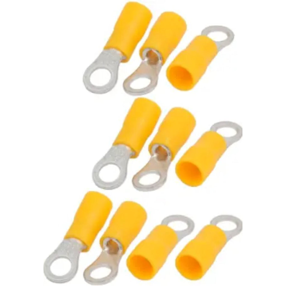 Pre-Insulated Terminal Yellow Ring 5pc