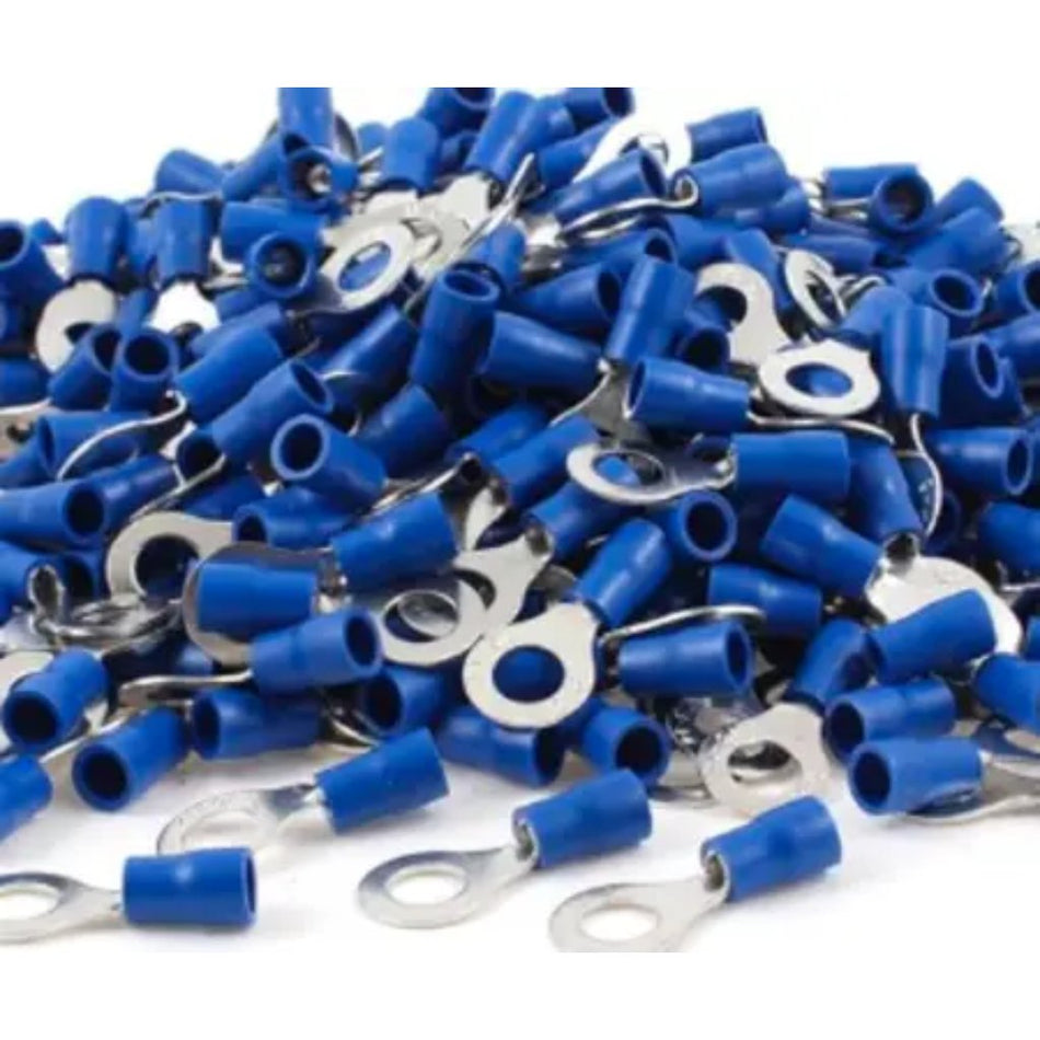 Pre-Insulated Terminal Blue Ring 5pc