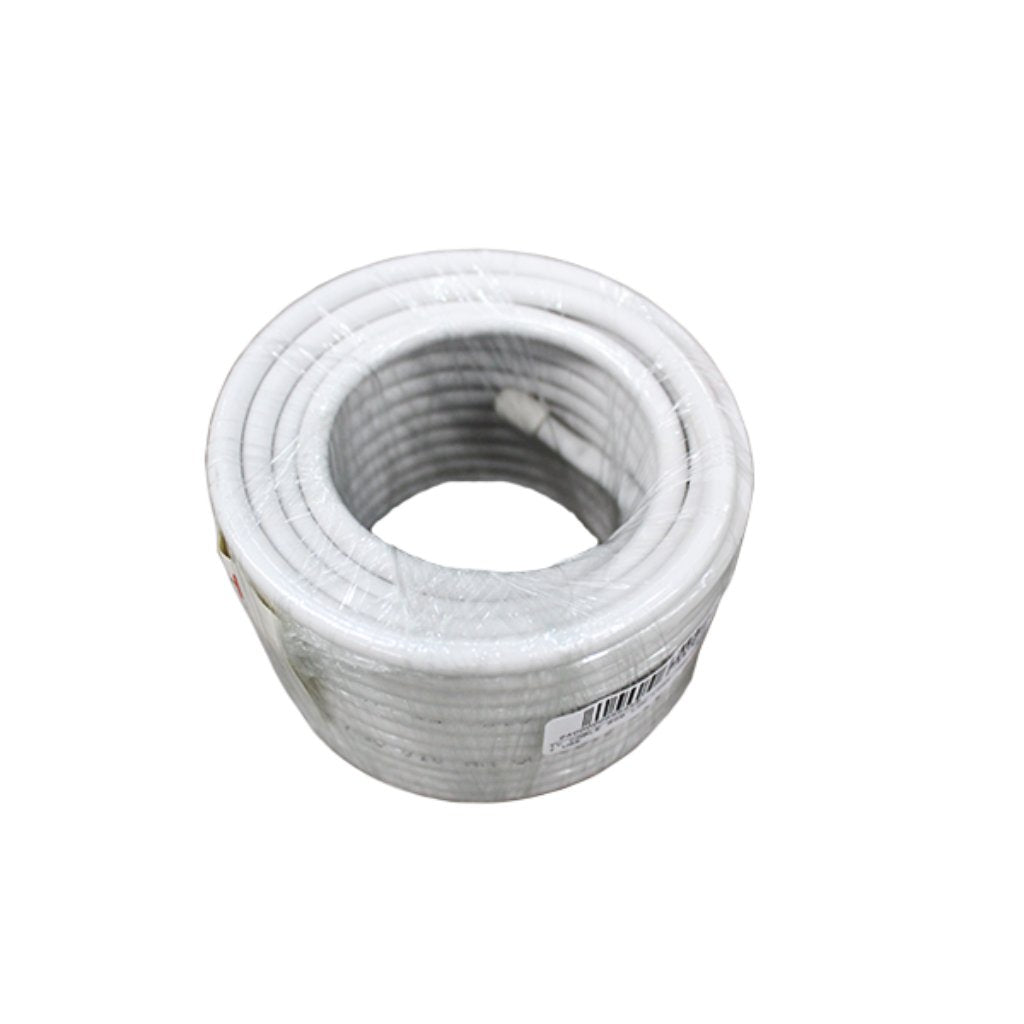 Cable RG6 Univ L/Loss White 10m -