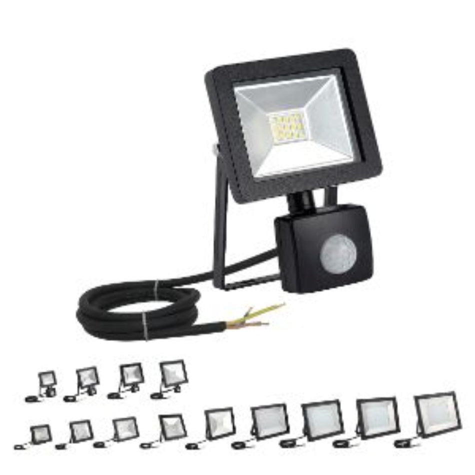 Floodlight With Sensor