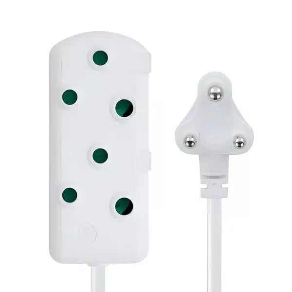 Ext Lead SBS 10MX1.5MM White Dbl Janus