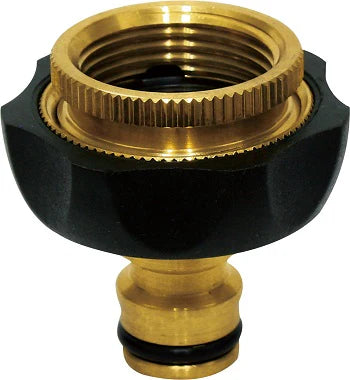 Aquacraft Brass Tap Adaptor (3/4-1) -