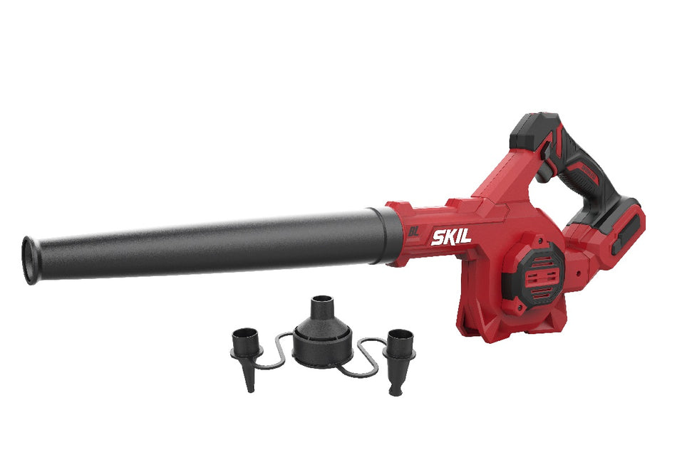 Skil Compact Jobsite and Leaf Blower Red Range Bare -