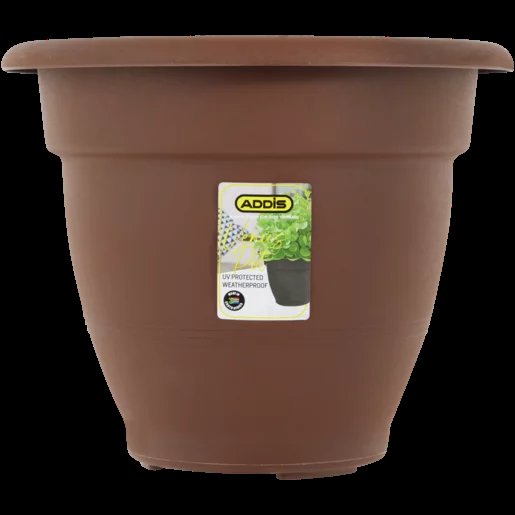 Addis Plant Pot Venus Chocolate brown 36CM