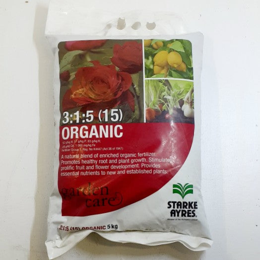 Starke-Ayres Organic 3:1:5 5KG