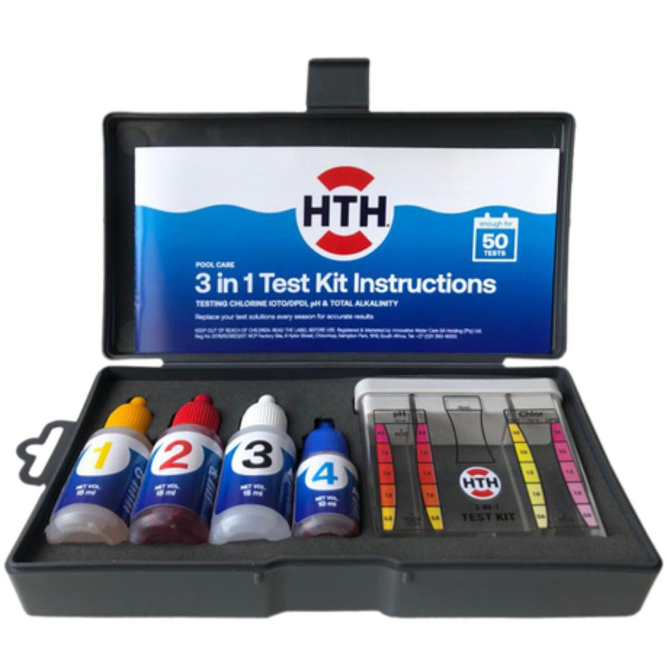 HTH  3 In 1 Test Kit