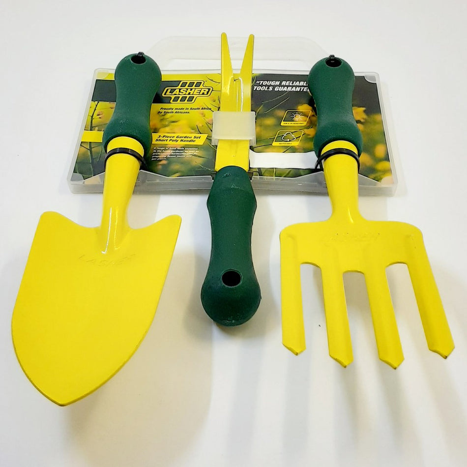 Lasher Garden Set Short Handle 3Pc