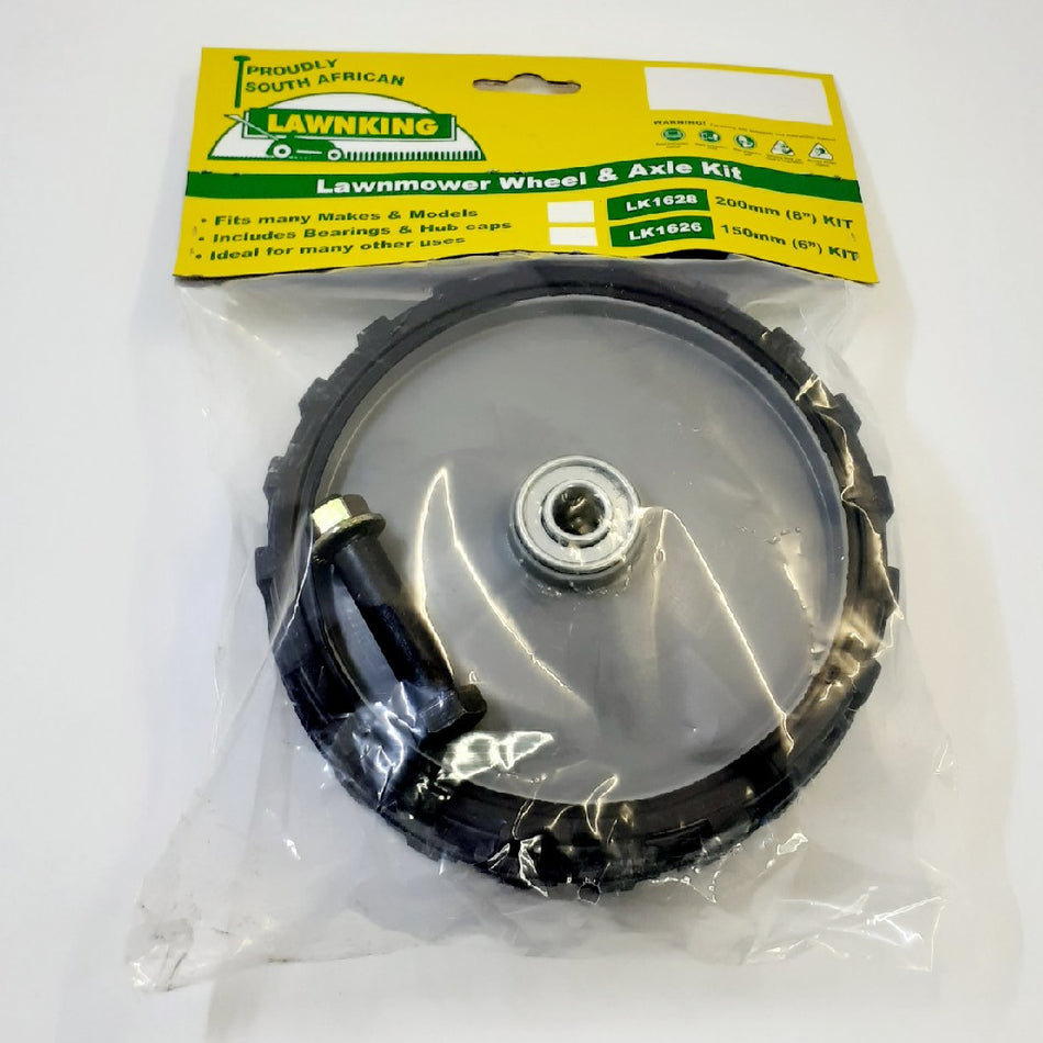 Lawnking  Lawnmower Wheel And Axle Kit 150MM