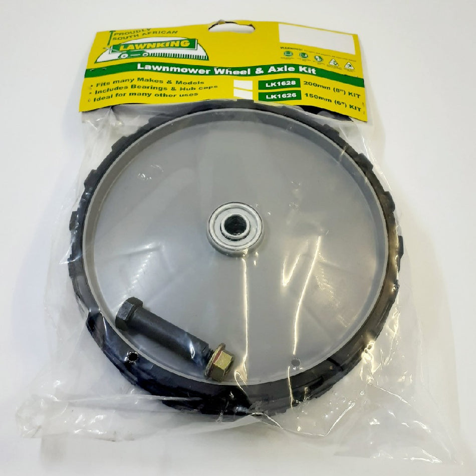 Lawnking Lawnmower Wheel And Axle Kit 200MM