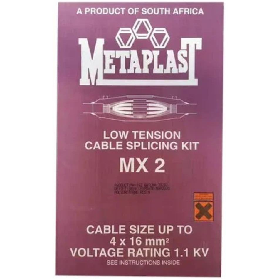 Metaplast Joint Kit MX2 Epoxy 10-16mm 4 Core Cable 15-23mm Diam