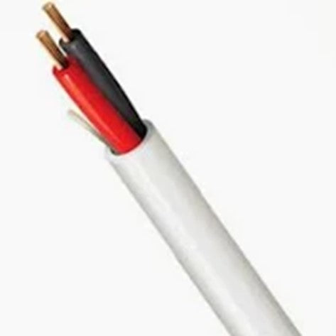 Cabtyre 2 core White Per Meter 1.5mm
