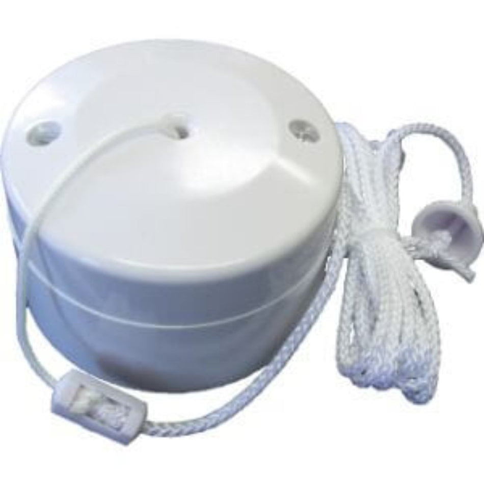 Switch Ceiling Pull 6Amp 1Way White