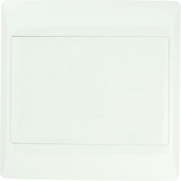 Cover Plate Blank 4x4 White -