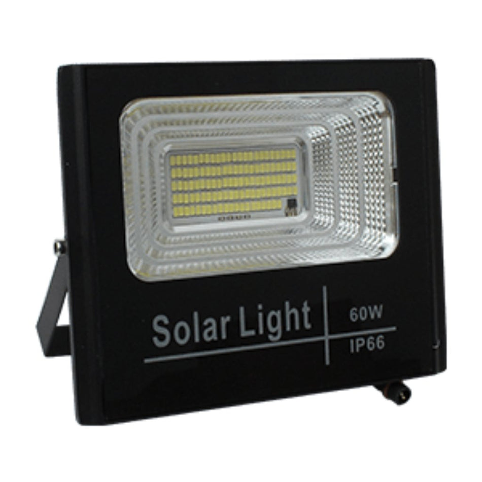 Flood Light Genstar LED Solar + Panel 6500k 4800lm 60w