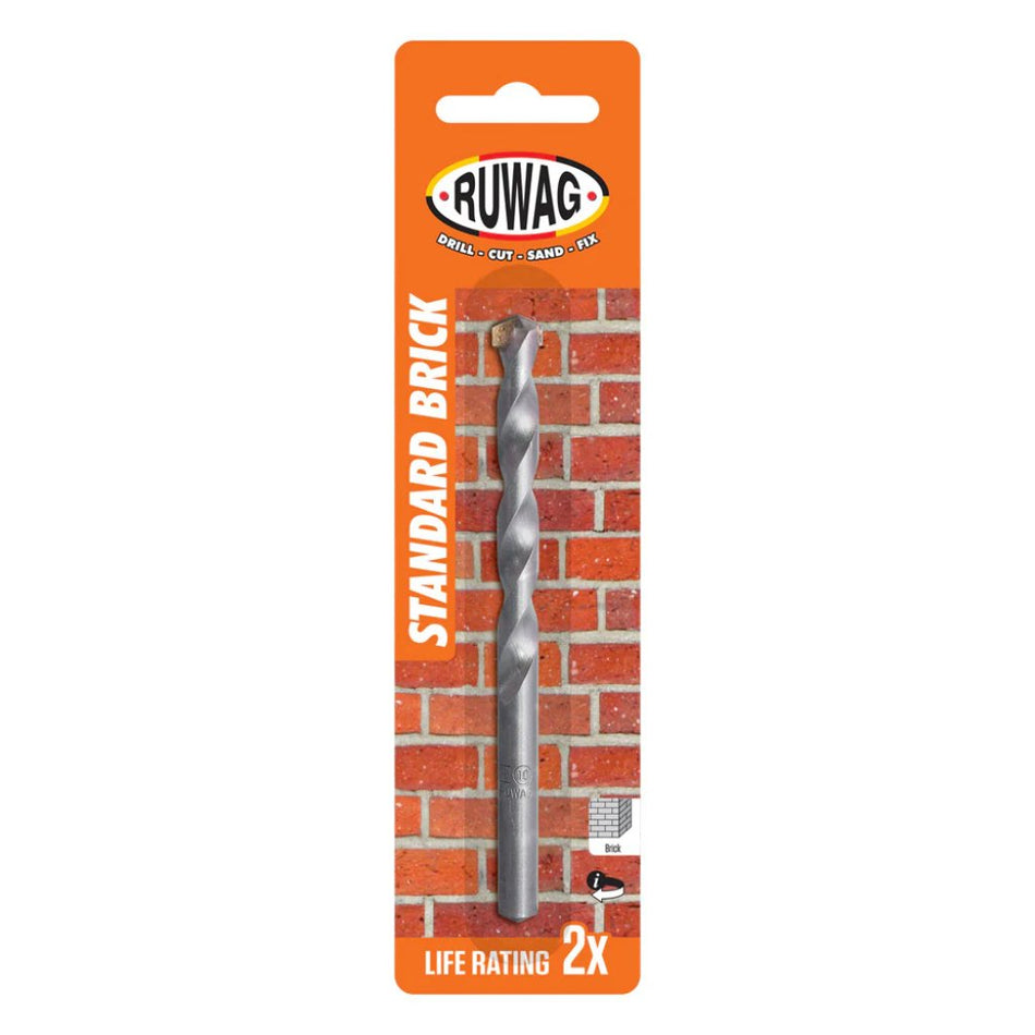 Ruwag Drill Bit Standard Brick Carded
