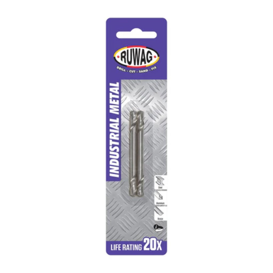Ruwag Drill Bit Industrial Metal Double Ended 2pc
