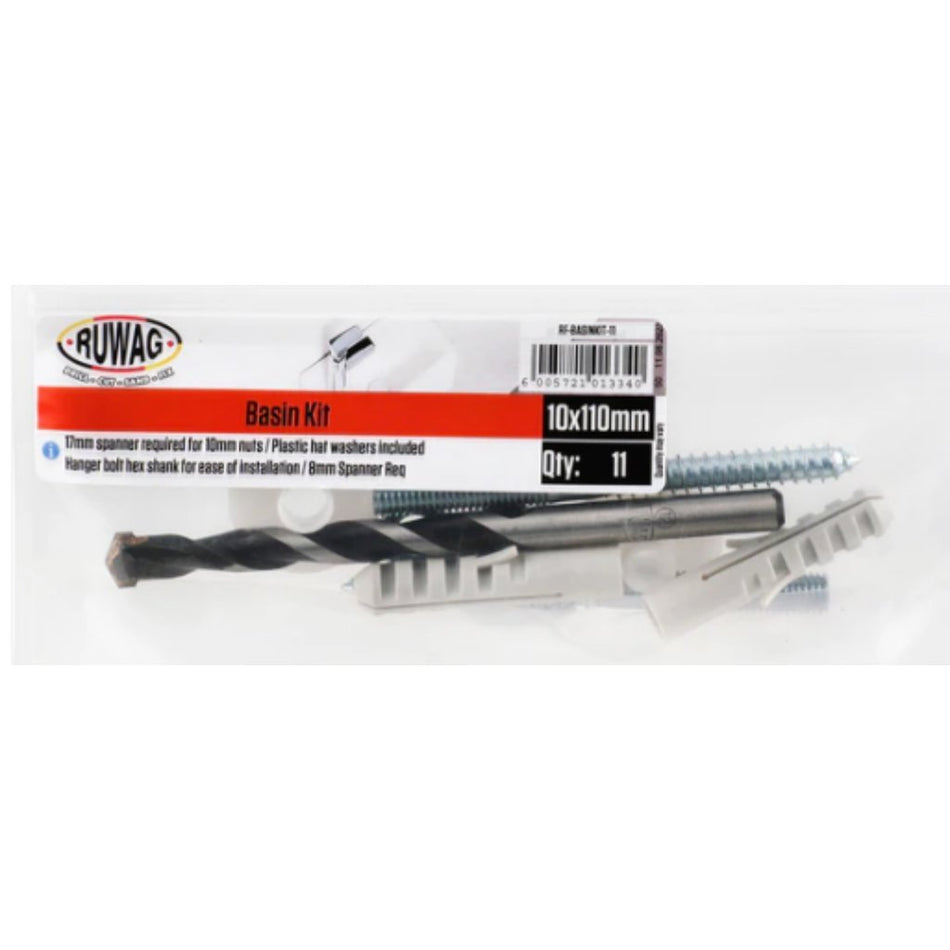 Ruwag Basin Kit 10x110mm (11) 1'S