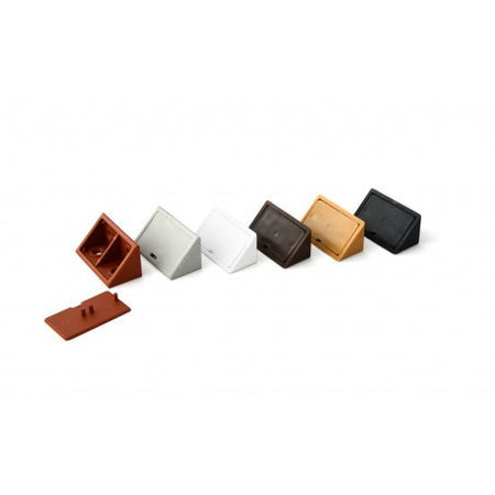 Ruwag Corner Block Plastic 4pc White
