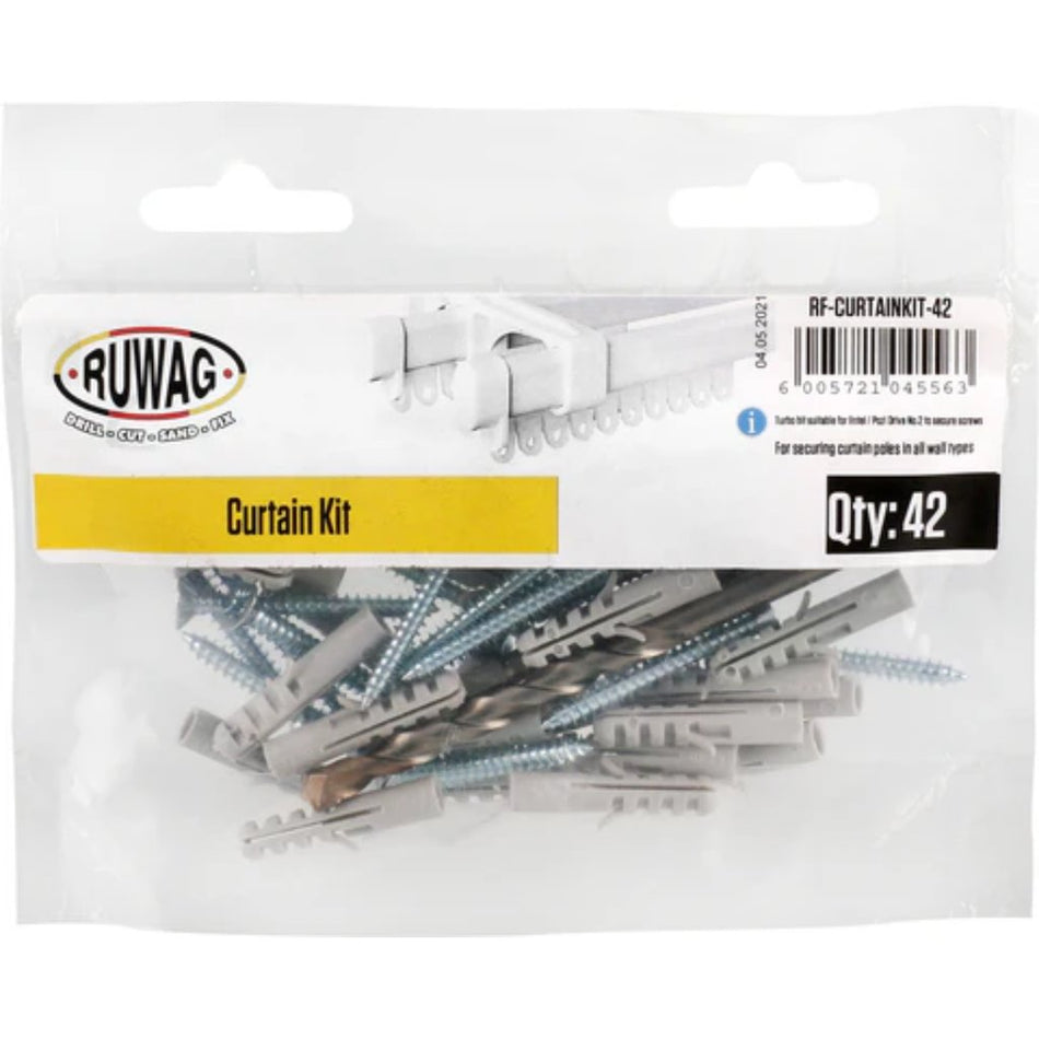 Ruwag Curtain Kit 4x40mm 42pc