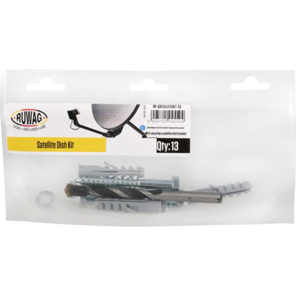 Ruwag Satellite Dish Kit 13pc