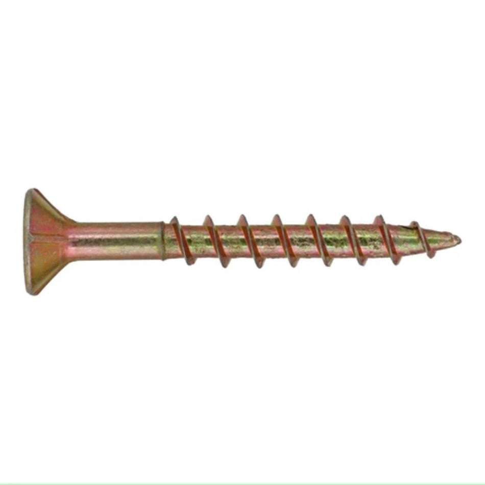 Ruwag Screw Chipboard Yellow Passivated 400pc