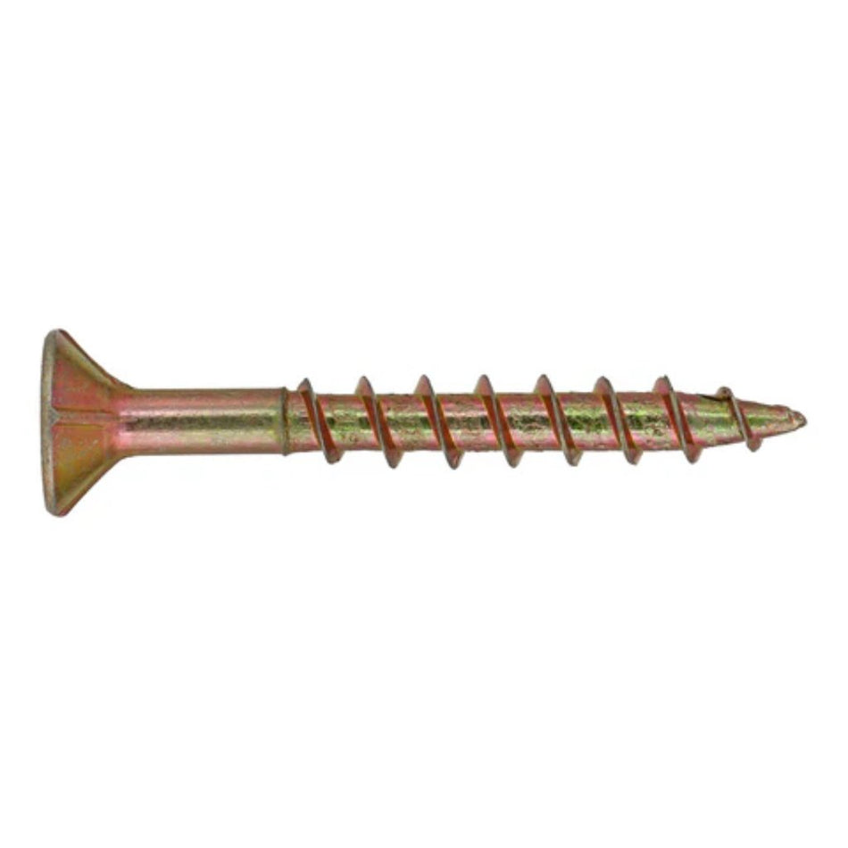 Ruwag Screw Chipboard Yellow Passivated 100pc