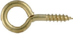 Ruwag Screw Eye Yellow Passivated 10pc 30mm