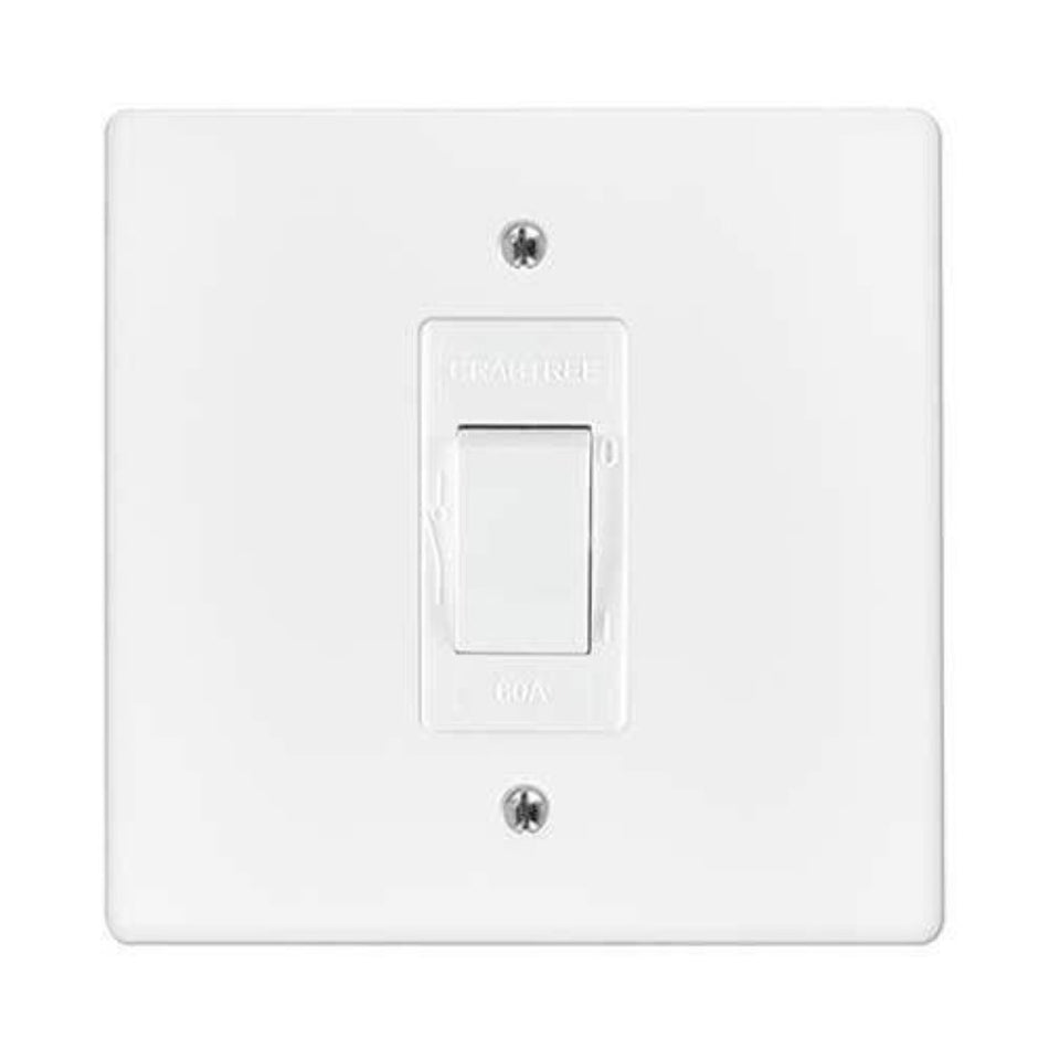 Crabtree Socket Classic Isolator Yoke DP