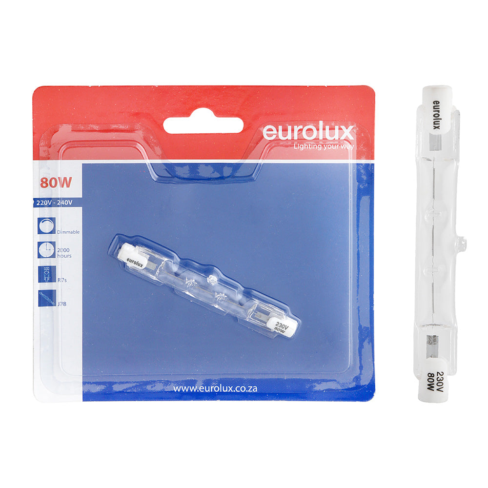 Eurolux Halogeen Replacement QI Premium J78 R7 80W -