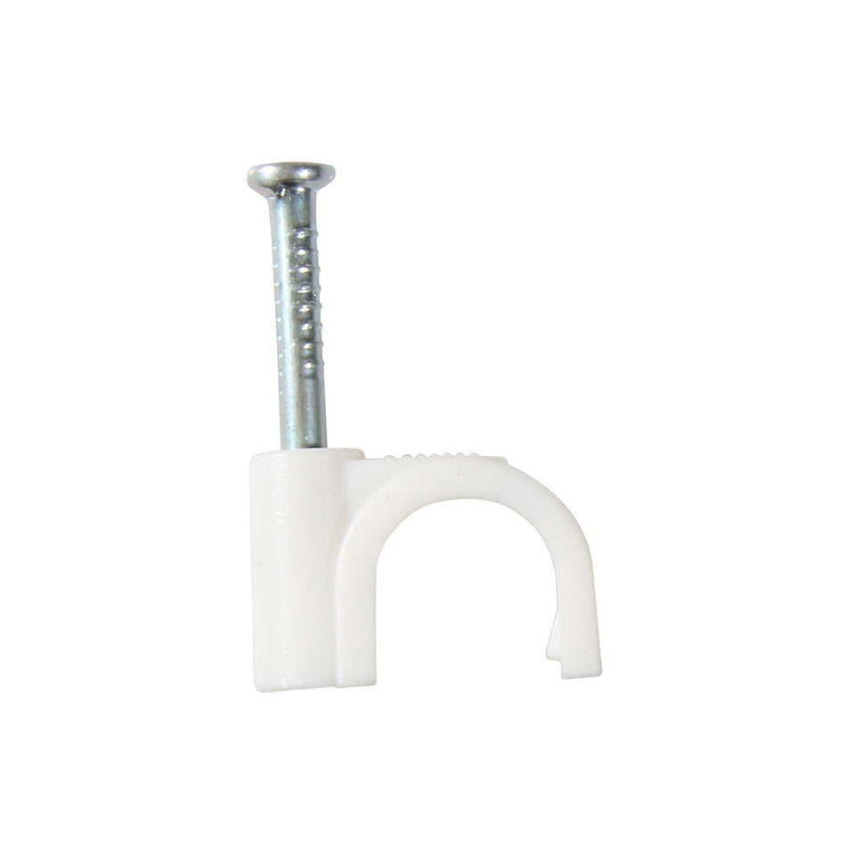 Eurolux Cable Clips Round 7.0mm 100pc -