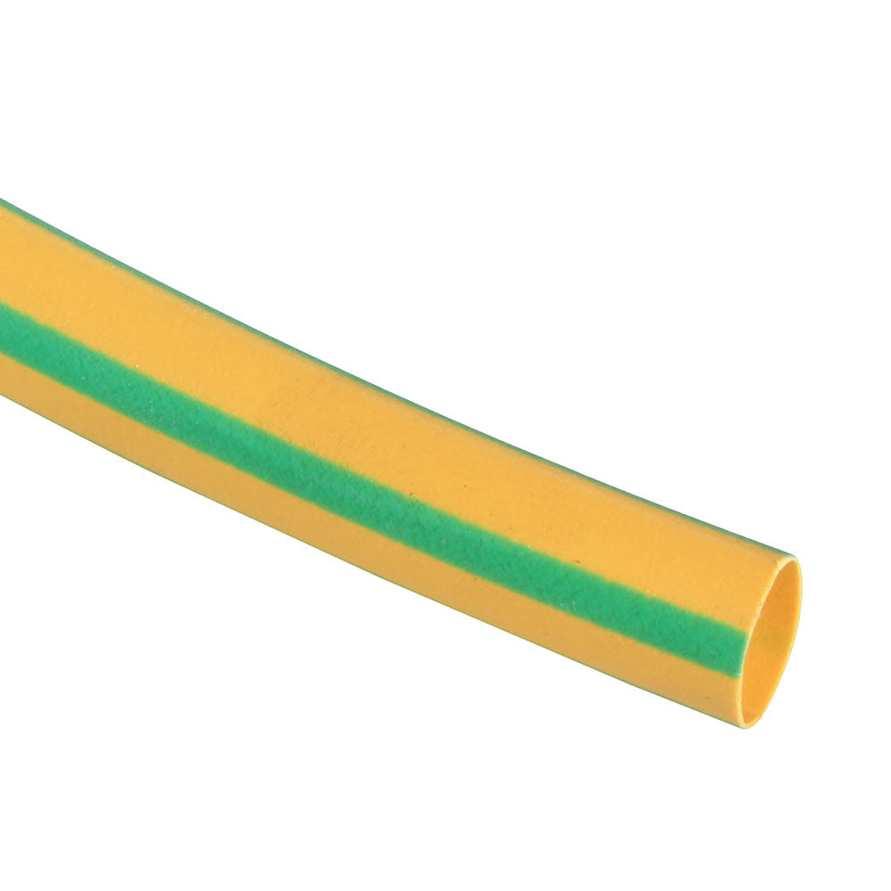 Eurolux Heat Shrink 6.4mm 1meter Green/Yellow -
