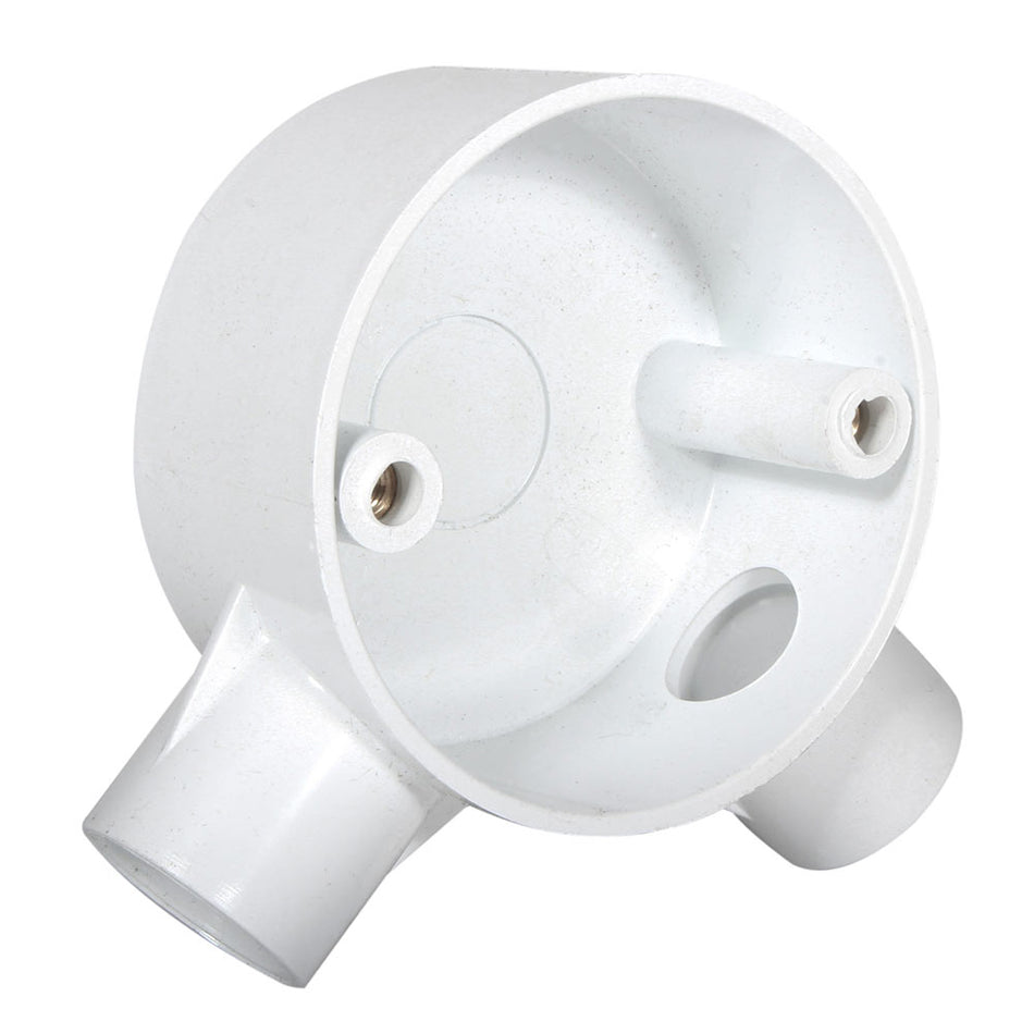 Eurolux Conduit Angle Box PVC 2 Way 20mm -