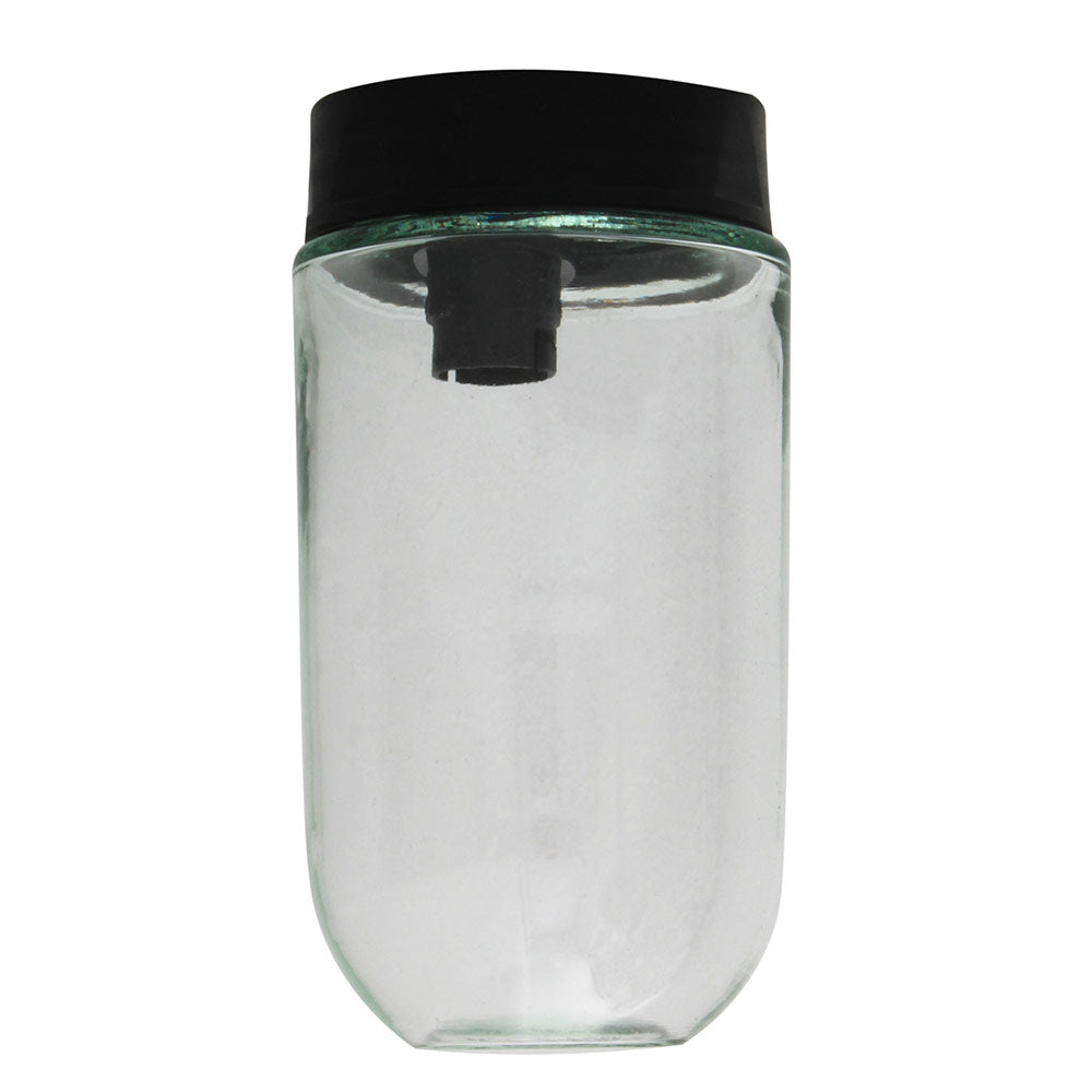 Eurolux Jam Jar Watertight Complete Black Excluding LED Globe -